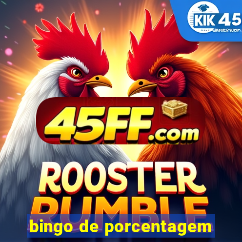 bingo de porcentagem